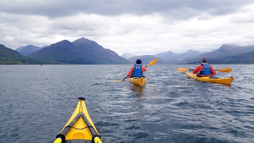 sea kayaking for beginners