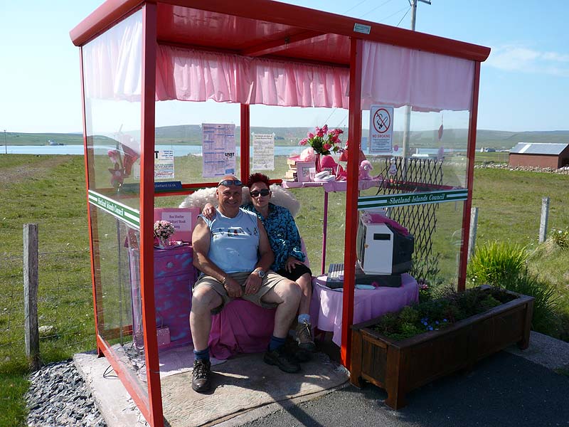Shetland Bus Stop