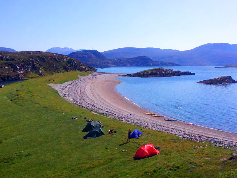 Sea Kayaking Holiday Summer Isles 50+ 5 Star Reviews £775