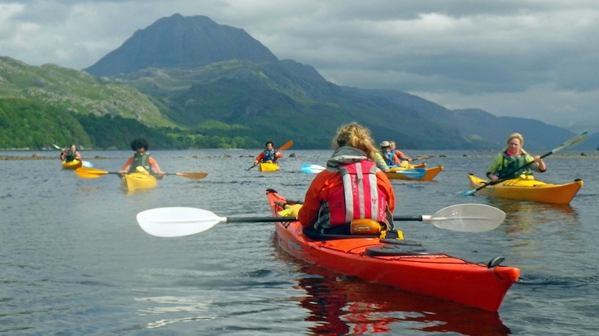 sea kayaking for beginners