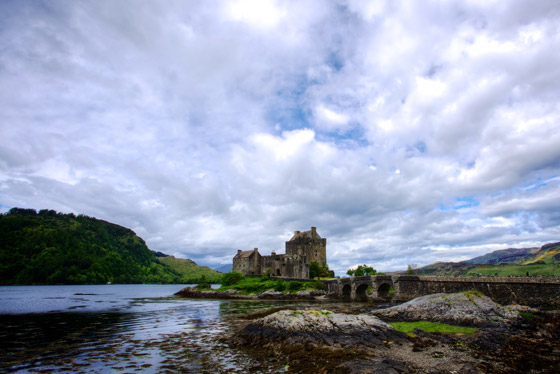 Most dramatic castles in Scotland