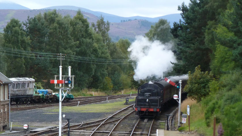 Steam train - Aviemore - Cairngorms