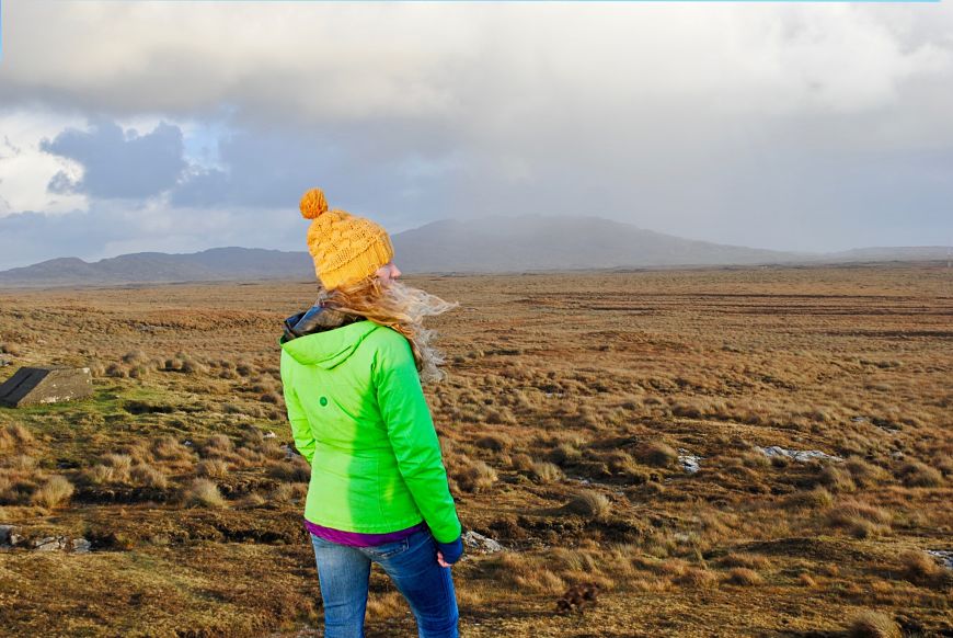 Hiking Connemara in autumn