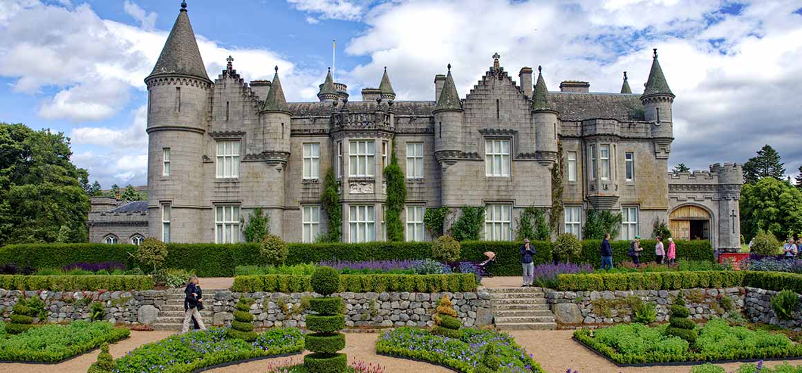 Balmoral Castle & gardens. 