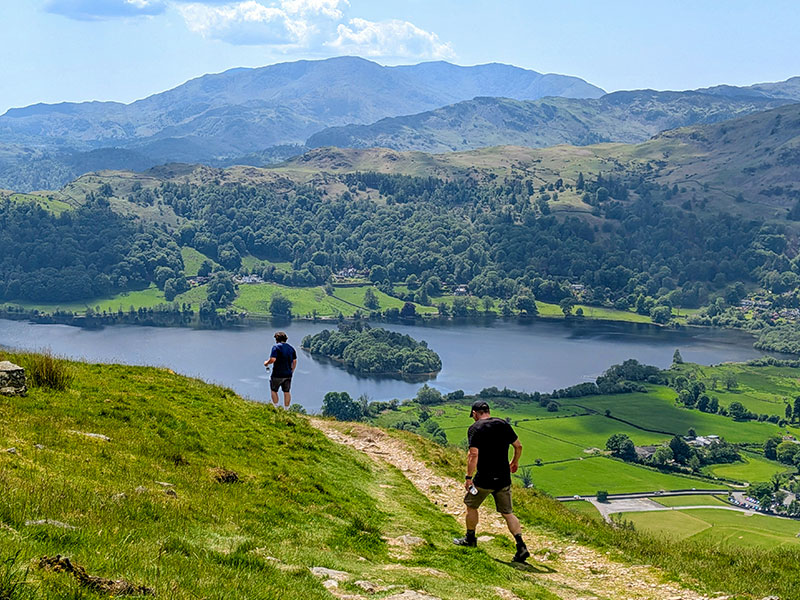 Grasmere Lake, Lake District, England