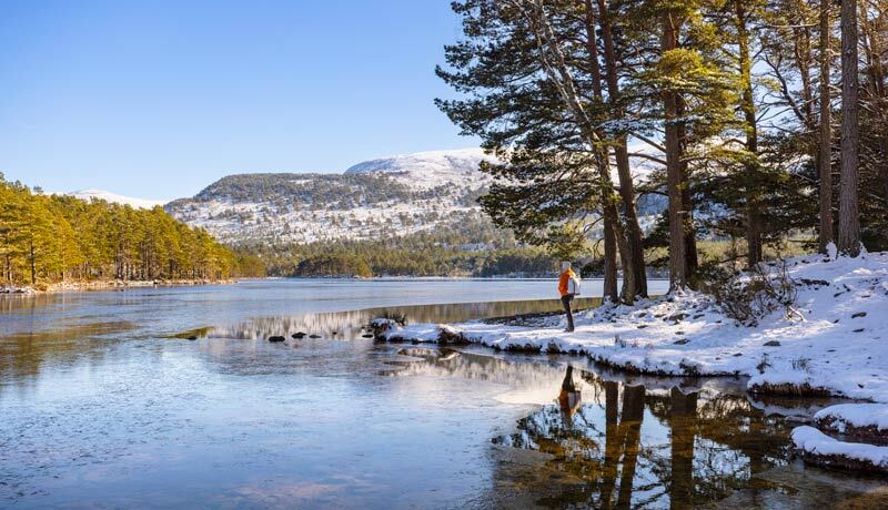 loch an eilean winter