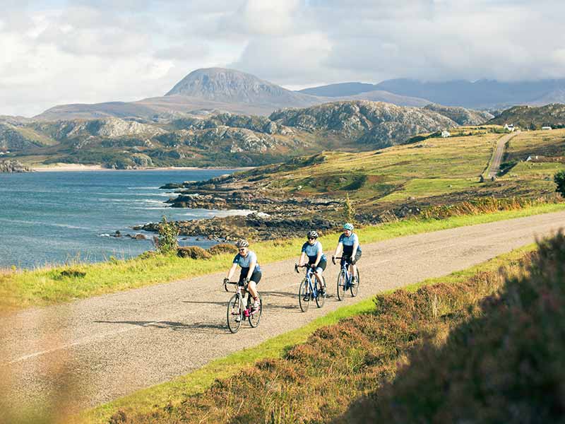 Guided Scotland Cycling Tours: Road Cycling, Gravel Bike & E-bike