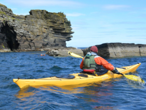 Sea kayaking Orkney Isles