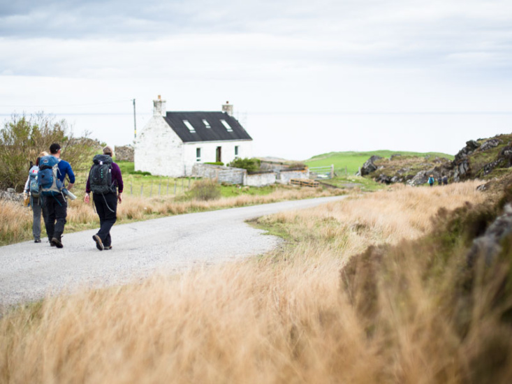 walking north highland