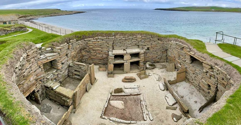 Skara Brae, the Orkney Isles