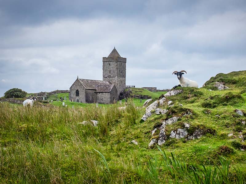 st clements church on the Isle of harris
