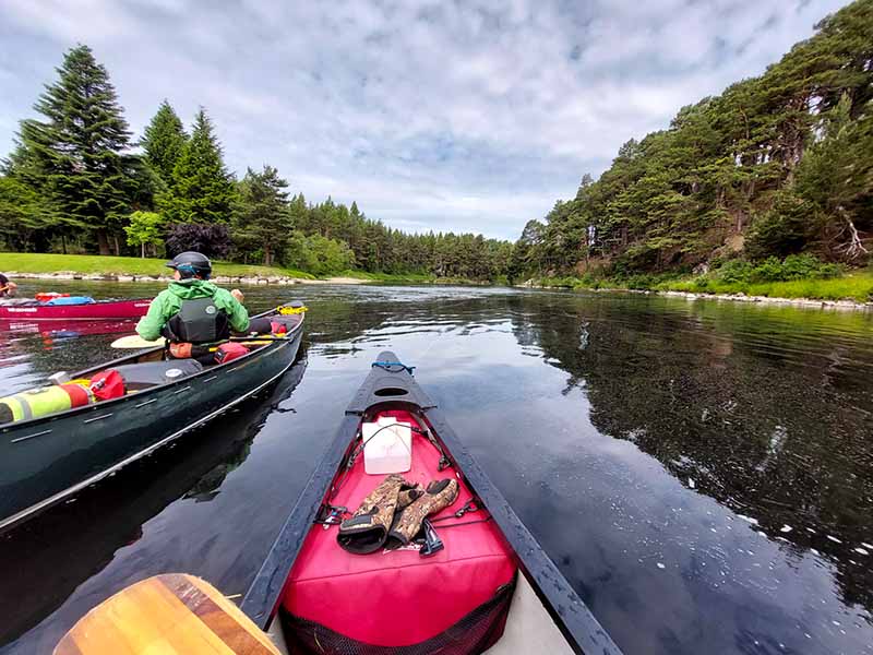 Low carbon travel - The spey descent