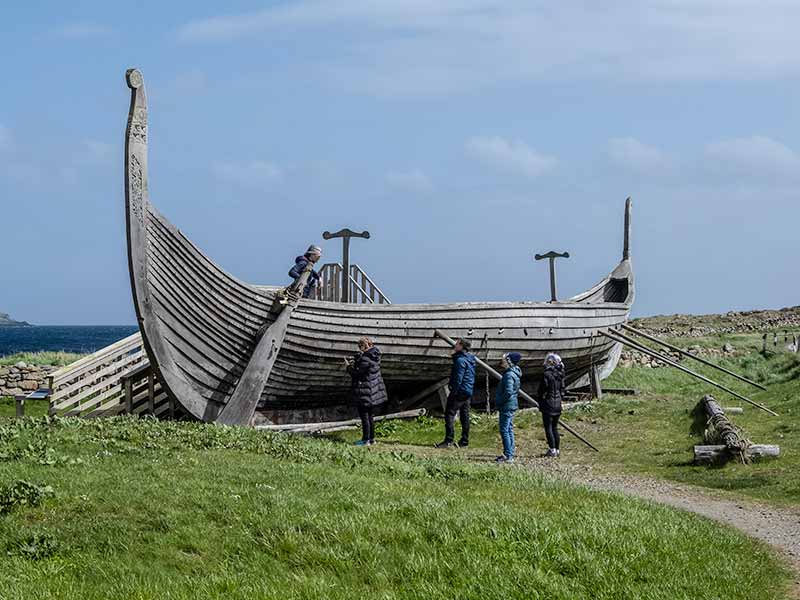 Viking Ship replica, Shetland Isles